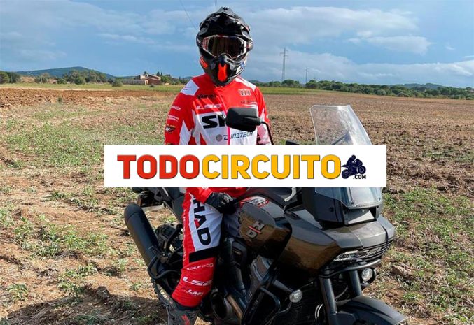 Todo Circuito - Joan Pedrero completa el Rodibook Off-Road 2021 sobre una Harley Pan America 1250